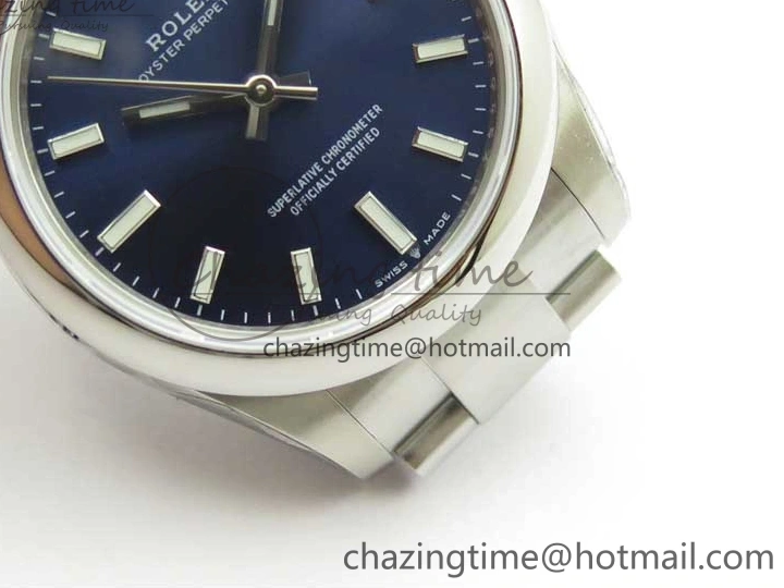 MiroTime 0224 Efficient Oyster Perpetual 31mm 277200 EWF Best Edition Blue Dial on SS Bracelet 6T 2771